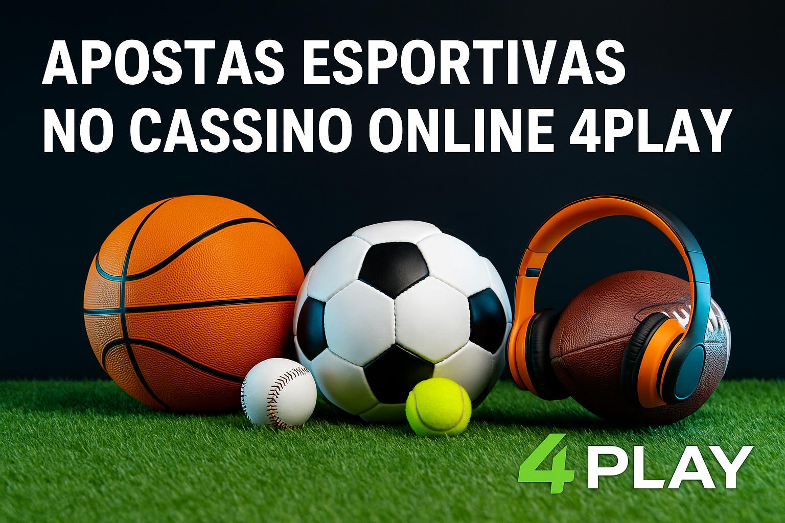 Apostas esportivas no cassino online 4PLAY  